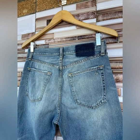 Rag & Bone Vintage Crop Flare Carlsbad Blue Jeans 27 - Picture 9 of 16